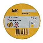 Изолента IEK UIZ-20-10-K05 0,18х19 мм желтая 20 метров IEK, фото3