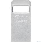 Флешка USB Kingston DataTraveler Micro (DTMC3G2/128Gb), 128Gb, USB 3.2 Gen 1, R/W 200/60, серебристый, фото6