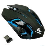 Мышь беспроводная Nakatomi MROG-20UR черный, 2400 dpi, радиоканал, USB, кнопки - 6, фото12