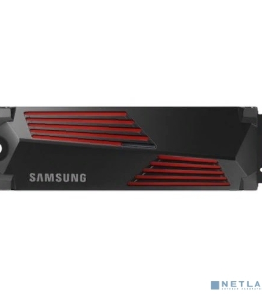 Накопитель SSD Samsung 990 PRO, 2000Gb, PCIe 4.0 x4, M.2 2280, NVMe, R/W 7450/6900, с радиатором