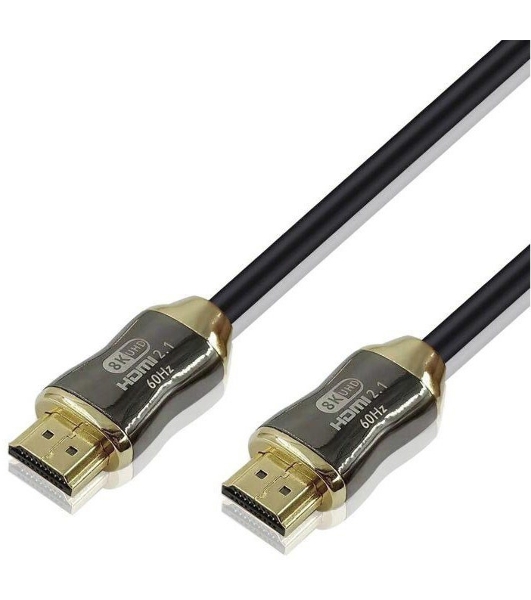 Кабель HDMI-HDMI 1M V2.1 TCG300-1M TELECOM