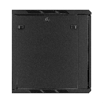 Шкаф телекоммуникационный 19' настенный 12U ExeGate EC-WM-12U.600.G.BLACK (19', 12U, 600x600x635 мм (ШхГхВ), передняя дверь закаленное стекло, съемные боковые панели, пыле- и влагозащита IP23, черный RAL 9004), фото6