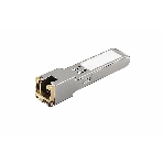 Медный SFP модуль Gigabit Ethernet с разъемом RJ45. Скорость 10/100/1000 Мбит/с.Интерфейс: SGMII. Расстояние передачи - до 100 м. Размеры (ШхВхГ): 14,3x12,7x63мм. Рабочая температура: 0…+70°С., фото 1