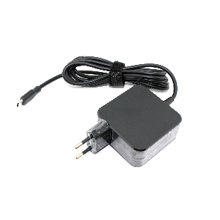 Блок питания (сетевой адаптер) для ноутбуков HP 12V 2A 15V 3A 45W Type-C(квадратный корпус) OEM