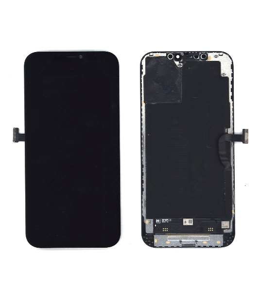 Дисплей (модуль) для Apple iPhone 12 Pro Max в сборе с тачскрином (orig), черный