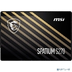 Накопитель SSD MSI SPATIUM S270, 240Gb, 2.5', SATA III, R/W 500/400, фото13
