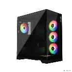 Компьютерный корпус XPG INVADER X BLACK (INVADERXMT-BKCWW) Mid-Tower Gaming ATX PC Case with Panoramic View, Tempered Glass Panels, and RGb Lighting Black, фото9