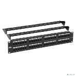 Патч-панель ITK 2U кат. 5Е UTP 48 портов (Dual) с каб. орг-м, фото2