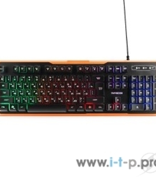 Клавиатура Гарнизон GK-320G проводная, USB Type-A, чёрный