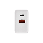 Сетевое зарядное устройство Rexant Type-C + USB 3.0 с Quick charge, белый, фото4