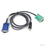 Шнур, мон+клав+мышь USB ATEN, SPHD15=>HD DB15+USB A-Тип, Male-2xMale, 8+4 проводов, опрессованный, 1.8 метр., черный, (2L-5202U), фото5