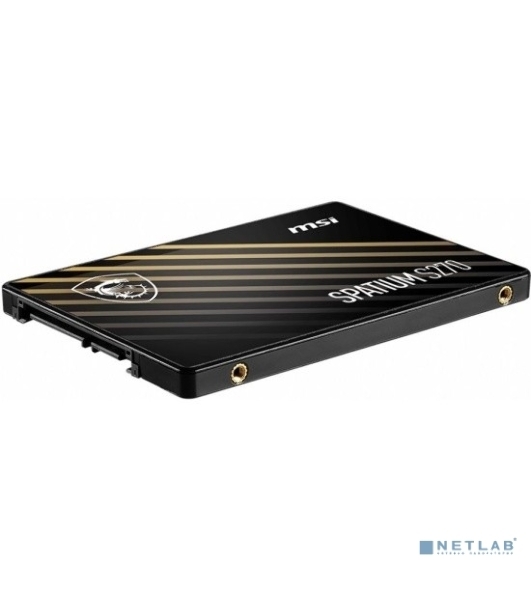 Накопитель SSD MSI SPATIUM S270, 240Gb, 2.5', SATA III, R/W 500/400