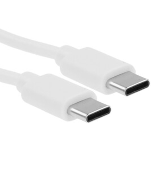 Кабель Rexant Type-C - Type-C 3A/1м/PVC/белый