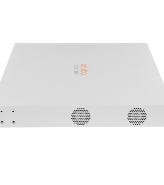 Коммутатор HPE Aruba Instant On 1830 48G 24p Class4 PoE 4SFP 370W, 24×1 Гбит/с PoE+ + 4×1 Гбит/с SFP, настраиваемый