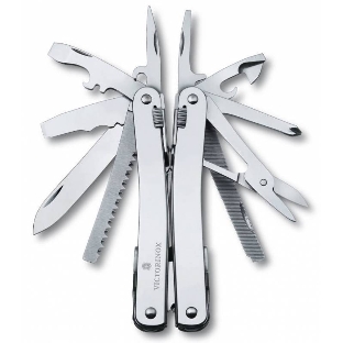 Мультитул Victorinox SwissTool Spirit X (3.0224.L) 105мм 26функций серебристый карт.коробка