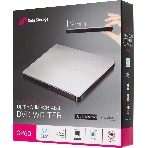 Оптический привод LG DVD-RW ext. Silver Slim Ret. USB 2.0, фото 1