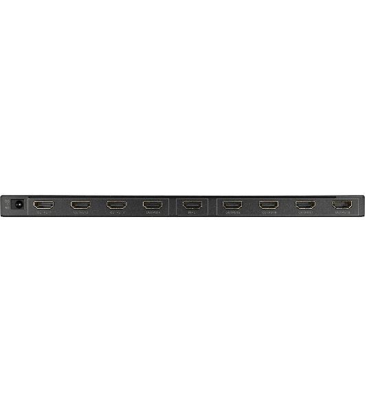 Сплиттер аудио-видео Premier 5-872-8V2 HDMI (f)/8xHDMI (f) черный
