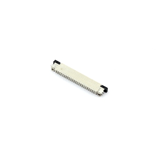 Разъем FPC Half Coverage Bottom Contact 0.8K-BX-24PWB 24 pin высота 2мм шаг 0,8мм