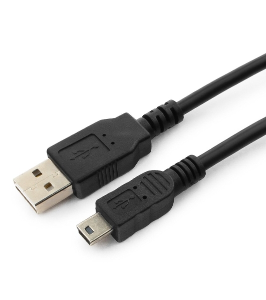 Кабель Gembird/Cablexpert USB 2.0, мультиразъем USB, AM/miniB 5P, 30см, пакет