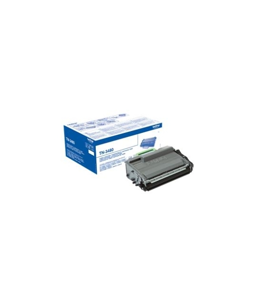 Картридж лазерный Brother TN3480 черный (8000 стр.) для Brother HL-L5000D/L5100DN/L5100DNT/L5200DW/L5200DWT/L6250DN/L6300DW/L6300DWT/L6400DW/L6400DWT/DCP-L5500DN/L6600DW/MFC-L5700DN/L5750DW/L6800DW/L6800DWT/L6900DW/L6900DWT