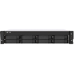 Сетевое хранилище SMB QNAP TS-873AeU-4G NAS 8x3.5/2.5 SATA/SSD trays, 2 x M2 PCIe, 2x 2.5 GbE, 2U rackmount, 1 PSU. AMD Ryzen V1500B 4-core/8-thread 2.2 GHz processor, 4 Gb DDR4 RAM (1*4 Gb) up to 64Gb (2*32 Gb). W/o rail kit RAIL-B02, фото14