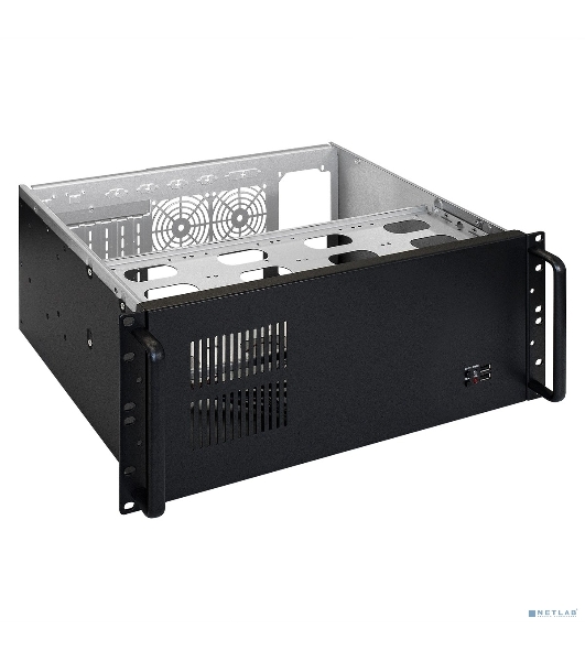Серверный корпус ExeGate Pro EX292102RUS 4U300-08 (RM 19', высота 4U, глубина 300, БП 600PPH 80+Bronze, USB)