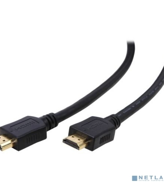 Кабель Filum HDMI 1 м., ver.1.4b, CCS, черный, разъемы: HDMI A male-HDMI A male, пакет. FL-CL-HM-HM-1M (894131)