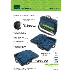 Сумка для инструмента (кейс монтера) Сибртех 470х340х110 мм, 25 карманов, наплечный ремень, фото 1
