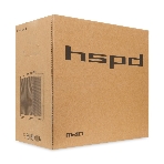Компьютерный корпус без блока питания HSPD M210, Mesh Mid Tower, черный, 0.7 SPCC, 1x90мм mATX, mITX 140/280/150мм 1x2.5', 1x3.5', 4xPCI 1xUSB-A 3.0 302x168x350мм, фото8