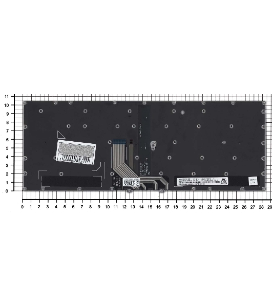 Клавиатура для ноутбука Lenovo 920-13IKB черная с подсветкой