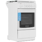 Плита комбинированная De Luxe 5040.20ГЭ (КР) ЧР белый, конфорок 4 шт, духовка 43 л, электроподжиг, 50 см x 85 см x 50 см, фото5