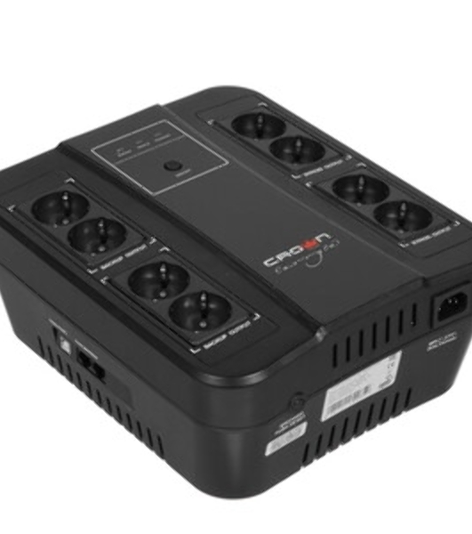 Источник бесперебойного питания CMUS-255 EURO SMART/650 ВА/390 Вт/8 х CEE 7 (евророзетка)