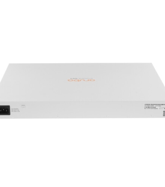 Коммутатор HPE Aruba Instant On 1830 48G 24p Class4 PoE 4SFP 370W, 24×1 Гбит/с PoE+ + 4×1 Гбит/с SFP, настраиваемый