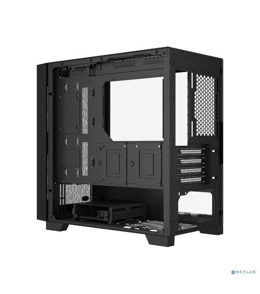 Компьютерный корпус без блока питания PCCooler C3D310 BK, Mesh Mid Tower, Black, TG, 0.6 SPCC, no fans mATX, mITX 165/350/200мм 3x2.5', 2x3.5', 4xPCI 2xUSB-A 3.0 406x220x410mm