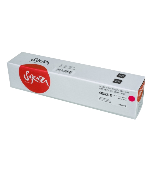 Картридж лазерный Sakura CRG729M для Canon LBP 7010C/7018C, пурпурный, 1000 к.