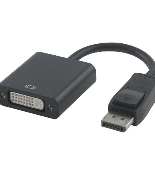 Переходник DisplayPort - DVI Cablexpert A-DPM-DVIF-002, 20M/19F, черный, пакет
