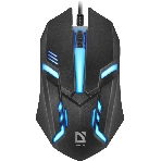 Мышь проводная Defender Hit MB-550 черный, 1600 dpi, USB, кнопки - 4, фото22