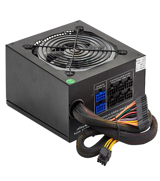 Блок питания ExeGate EVO800 (EX280441RUS-S), 800Вт, 120мм, модульный, черный