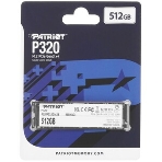Накопитель SSD Patriot P320, 512Gb, PCIe 3.0 x4, M.2 2280, NVMe, R/W 3000/2200, фото7
