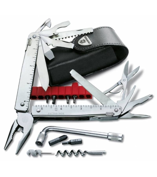 Мультитул Victorinox SwissTool X Plus (3.0338.L) 115мм 39функций серебристый карт.коробка