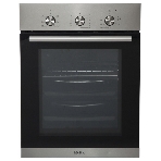 Встраиваемая электрическая духовка Korting OKB 4630 CMX/59.6 х 45 x 55 см, 6 режимов нагрева, механическое управление, утапливаемые переключатели, таймер, нержавеющая сталь, фото 1