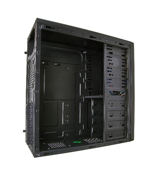 Компьютерный корпус Miditower ExeGate XP-330U Black, ATX, (XP500, Black,120мм), 2хUSB+2хUSB 3.0, Audio