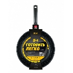 Сковорода НЕВА-МЕТАЛЛ 'Готовить легко' GL2126 26 см, фото 1