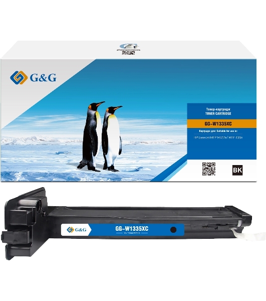 Картридж лазерный G&G GG-W1335XC W1335X, черный (13700 стр.) для HP LJ MFP M437n/MFP 438n