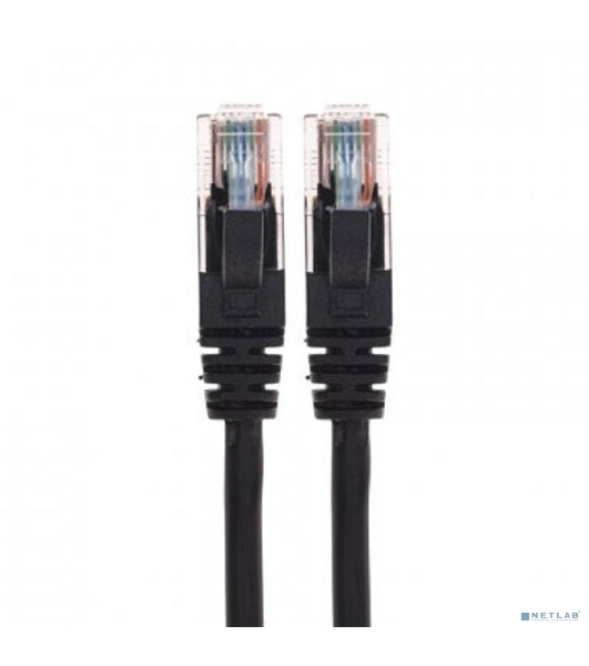Патч-корд U/UTP Rexant cat.6, RJ45-RJ45, неэкранированный, 26AWG, LSZH, черный, 0.5 м