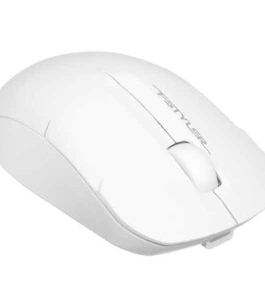Мышь беспроводная A4Tech Fstyler FG15CS Air2 белый, 1200 dpi, радиоканал, USB, кнопки - 3
