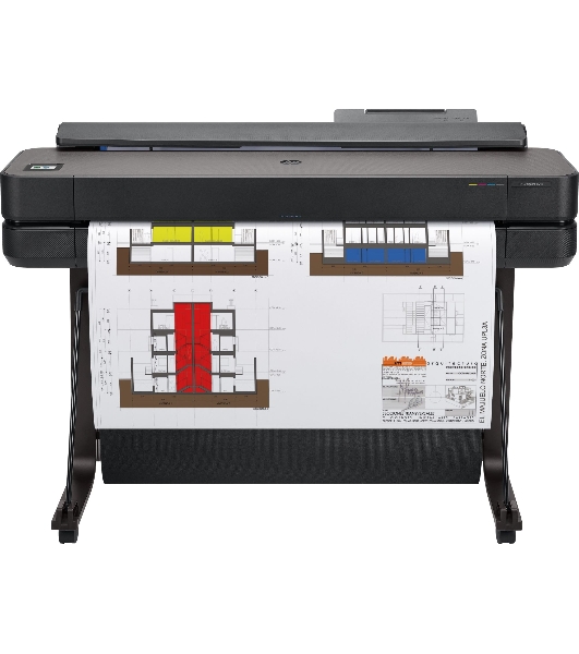 Плоттер струйный HP Designjet T650 (5HB10A), A0, 36', цветной, 914 мм, 2400x1200 dpi, USB, Gigabit Ethernet, WiFi