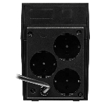Источник бесперебойного питания Powercom Raptor RPT-600A EURO 360Вт 600ВА черный, фото10