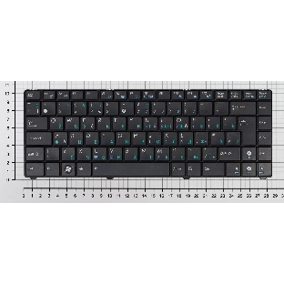 Клавиатура для ноутбука Asus N20 N20A N20H черная