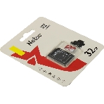 Флеш карта Netac P500 ECO 32Gb MicroSDHC C10 up to 80Mb/s, retail pack with SD Adapter, фото3
